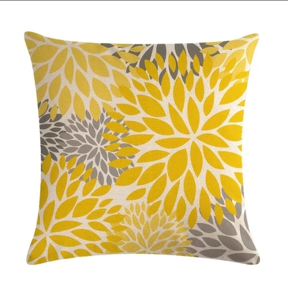 Yellow and Grey Pillow Case bundle - Picture 2 of 7